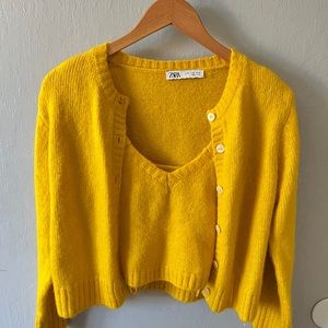Zara sweater set. Good condition, size S